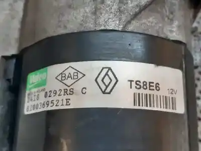 Second-hand car spare part starter motor for renault clio iii exception oem iam references 8200369521e  