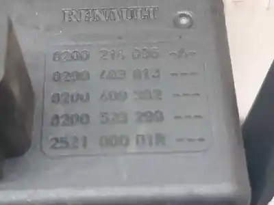 Pezzo di ricambio per auto di seconda mano avvertimento per renault clio iii exception riferimenti oem iam 8200214896a  