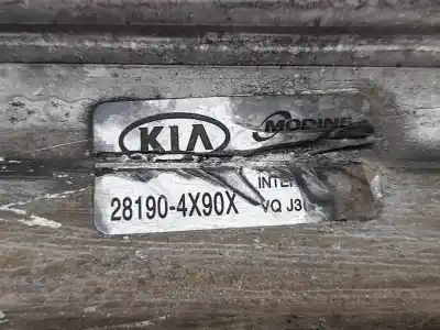 Peça sobressalente para automóvel em segunda mão intercooler por kia carnival 2.9 crdi cat referências oem iam 281904x90x  