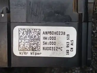 Pezzo di ricambio per auto di seconda mano comando pulito per seat leon (1p1) reference riferimenti oem iam 1k0953519  