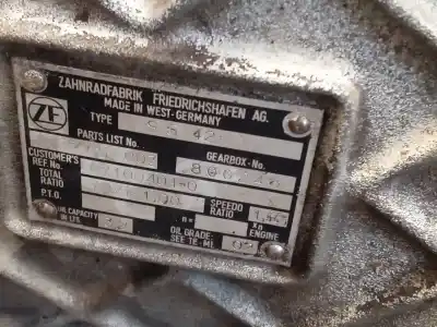 Gebrauchtes Autoersatzteil getriebe zum nissan l - 75.095 chasis / 3200 /7.49/66 kw/e1 cabina individual oem-iam-referenzen s542 071004010 1307052003