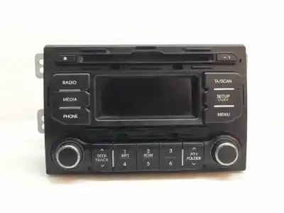 Pezzo di ricambio per auto di seconda mano impianto audio / radio cd per kia rio (yb) 1.2 cat riferimenti oem iam am110ihee