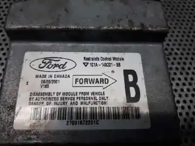 Автозапчасти б/у блок управления подушками безопасности за ford transit mod. 2000 combi ft 300 2.0 medio ссылки oem iam 1c1a14b321bb  