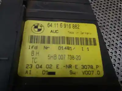 Second-hand car spare part climate control for bmw serie 3 compact (e46) 320td oem iam references 64116916882  5hb00773820
