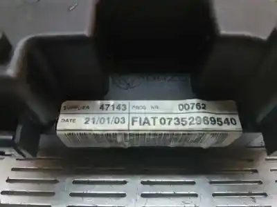 Автозапчастина б/у управління світлом для fiat stilo multi wagon (192) 1.6 16v посилання на oem iam 07352969540  