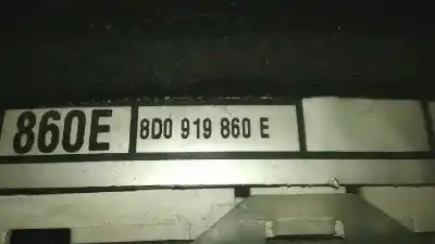 Peça sobressalente para automóvel em segunda mão quadrante por audi a4 berlina (b5) 1.9 tdi referências oem iam 8d0919860e  