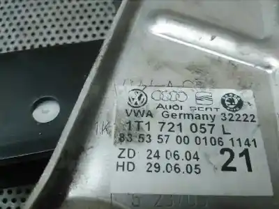 Автозапчастина б/у педаль гальм для volkswagen caddy ka/kb (2k) 2.0 sdi посилання на oem iam 1t1721057l  