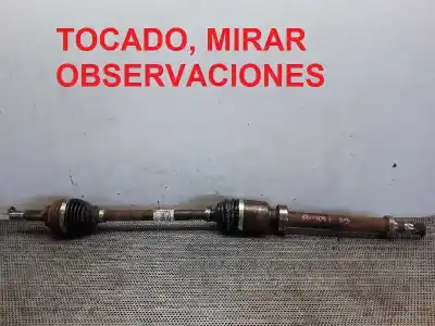 Peça sobressalente para automóvel em segunda mão transmissão dianteira direita por renault clio iv authentique referências oem iam 