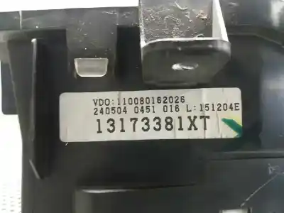 Peça sobressalente para automóvel em segunda mão quadrante por opel meriva 1.7 16v cdti cat referências oem iam 13173381xt  110080162026