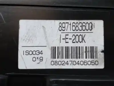 Peça sobressalente para automóvel em segunda mão quadrante por opel monterey 3.0 dti cat referências oem iam 8971683600  