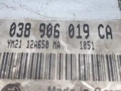 Second-hand car spare part ecu engine control for ford galaxy (vy) trend oem iam references 038906019ca ym2112a650ma 0281010309