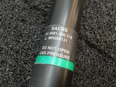 Second-hand car spare part rear left shock absorber for mitsubishi colt berlina 3 (cz) 1.3 cat oem iam references 814901000218  mr594131