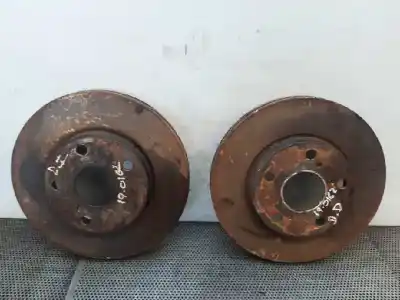 Peça sobressalente para automóvel em segunda mão disco de travão dianteiro por toyota auris active referências oem iam 