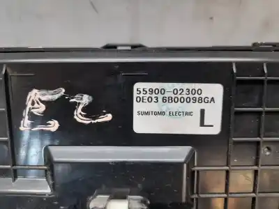 Peça sobressalente para automóvel em segunda mão comando de sofagem (chauffage / ar condicionado) por toyota auris active referências oem iam 5590002300  0e036b00098ga