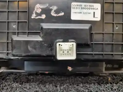 Peça sobressalente para automóvel em segunda mão comando de sofagem (chauffage / ar condicionado) por toyota auris active referências oem iam 5590002300  0e036b00098ga