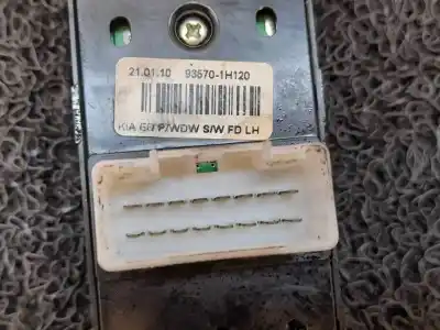 Second-hand car spare part left front power window switch for kia cee´d drive oem iam references 909b04601361  935701h120