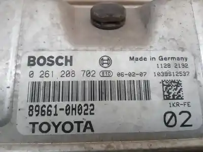 Second-hand car spare part ecu engine control for citroen c1 sx oem iam references 0261208702  896610h022