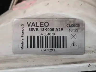 Автозапчасти б/у левая фара за ford transit, combi/bus 86/92 combi ft 100 largo ссылки oem iam 86vb13k006a2e  