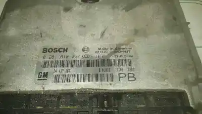 Second-hand car spare part ecu engine control for opel astra g berlina 2.0 dti oem iam references 0281010267  24417167 / gm