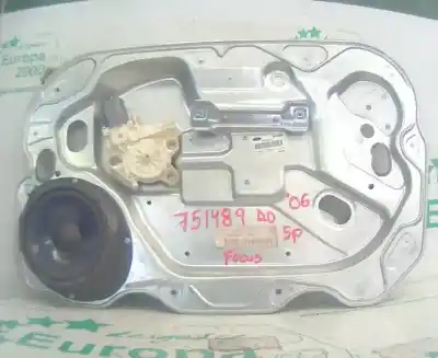 Peça sobressalente para automóvel em segunda mão elevador de vidros dianteiro direito por ford focus berlina (cap) 1.8 tdci turbodiesel cat referências oem iam 
