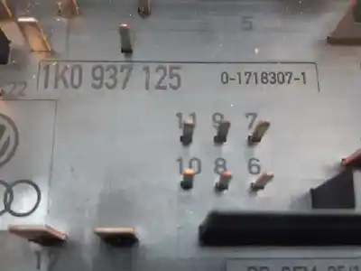 Second-hand car spare part fuse box unit for seat altea (5p1) select oem iam references 1k0937125  