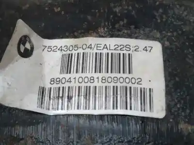 Second-hand car spare part rear differential for bmw serie 1 berlina (e81/e87) 120d oem iam references 7516403d  engjs40015