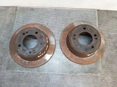 Peça sobressalente para automóvel em segunda mão disco de travão traseiro por kia cee´d drive referências oem iam   