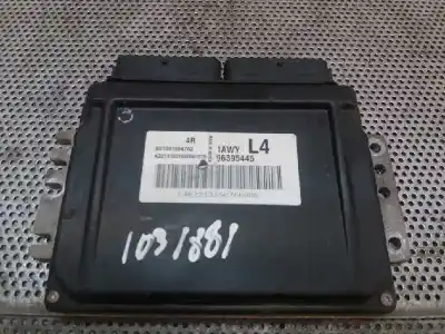 Second-hand car spare part ecu engine control for chevrolet lacetti 1.4 cat oem iam references 96395445  s010016047a2