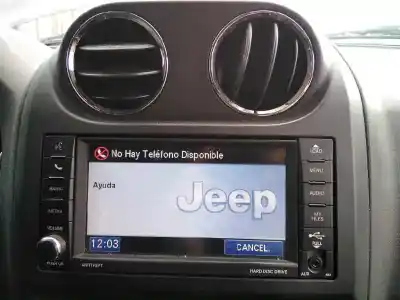 Second-hand car spare part audio system / radio cd for chrysler jeep compass limited plus 4x2 oem iam references p05091181ab