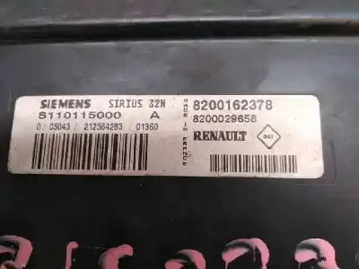 Автозапчасти б/у блок управления двигателем за renault clio ii fase ii (b/cb0) 1.2 ссылки oem iam 8200162378 s110115000 8200029658
