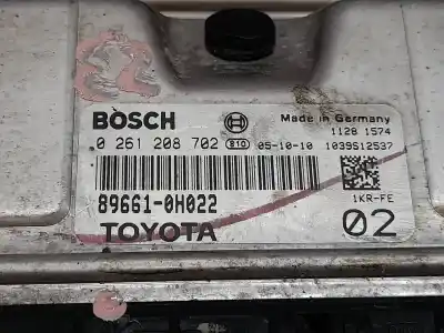 Second-hand car spare part ecu engine control for citroen c1 sx oem iam references 0261208702  896610h022