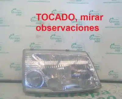 Recambio de automóvil de segunda mano de faro derecho para mitsubishi galloper (hyundai) 2.5 td exceed referencias oem iam   