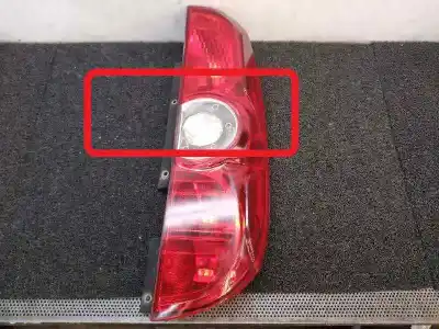 Second-hand car spare part right tailgate light for fiat doblo emotion oem iam references   