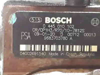 Second-hand car spare part injection pump for ford focus lim. (cb4) titanium oem iam references 0445010102  