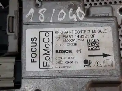 Second-hand car spare part airbag kit for ford focus lim. (cb4) titanium oem iam references 0285010641 4m51a042b85cf 6m51a042b84ae