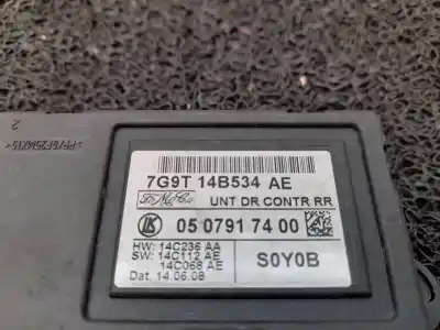 Second-hand car spare part power management control unit for ford s-max (ca1) titanium oem iam references 7g9t14b534ae  0507917400