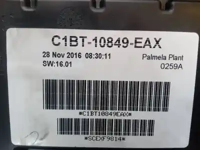 Автозапчастина б/у панель інструментів для ford fiesta (ccn) black edition посилання на oem iam c1bt10849eax  