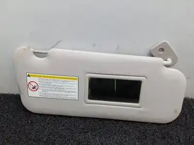 Peça sobressalente para automóvel em segunda mão para-sol direito por peugeot 207 urban referências oem iam 