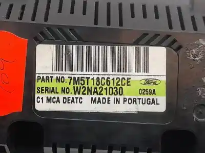 Second-hand car spare part climate control for ford focus lim. (cb4) trend oem iam references 7m5t18c612ce  