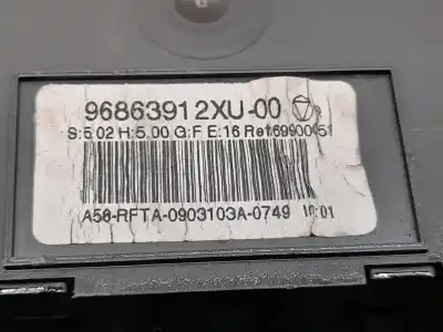 Автозапчасти б/у климат-контроль за citroen c3 picasso sx ссылки oem iam 96863912xu00  