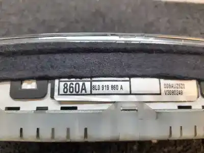 Автозапчастина б/у панель інструментів для audi a3 (8l) 1.8 ambiente посилання на oem iam 8l0919860a  