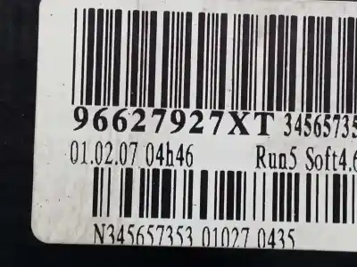 Second-hand car spare part headlights switch for citroen c4 coupe vtr oem iam references 96627927xt  