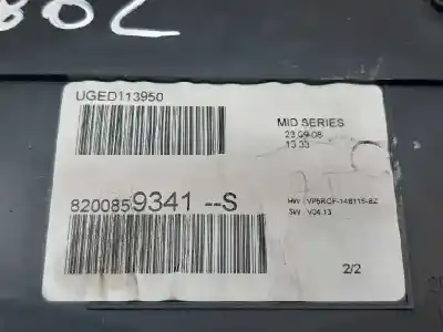 Peça sobressalente para automóvel em segunda mão quadrante por renault clio iii exception referências oem iam 8200859341s  