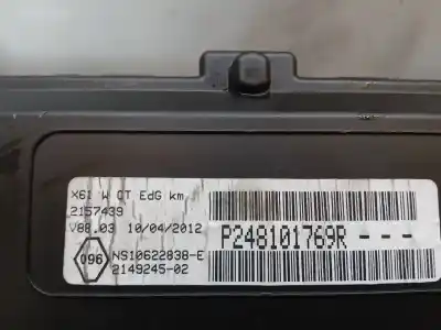 Peça sobressalente para automóvel em segunda mão quadrante por renault kangoo expression referências oem iam p248101769r  