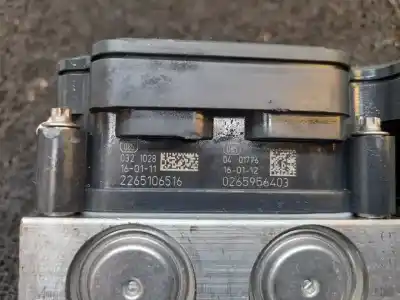 Peça sobressalente para automóvel em segunda mão abs por dacia duster ambiance 4x2 referências oem iam 16011823989 2265106516 476607477r