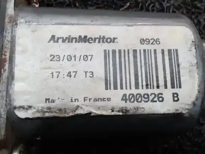 Second-hand car spare part passenger side right window regulator for nissan note (e11e) acenta oem iam references 400926b  