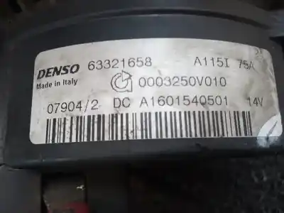 Second-hand car spare part alternator for smart coupe básico (45kw) oem iam references 63321658  0003250v010