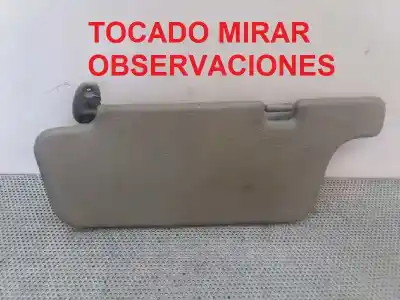 Tweedehands auto-onderdeel rechts zonnescherm voor nissan micra (k11) gx (1996) oem iam-referenties 