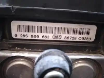 Second-hand car spare part abs for fiat linea (110) emotion oem iam references 0265231999  0265800663