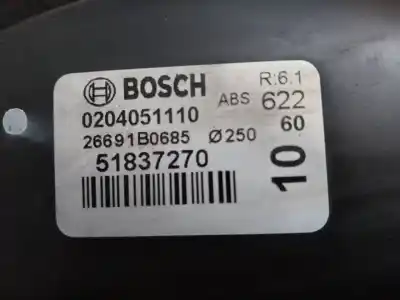 Second-hand car spare part brake servo for fiat linea (110) emotion oem iam references 0204051110  51837270